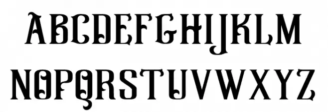 Graphite フォント 小文字
