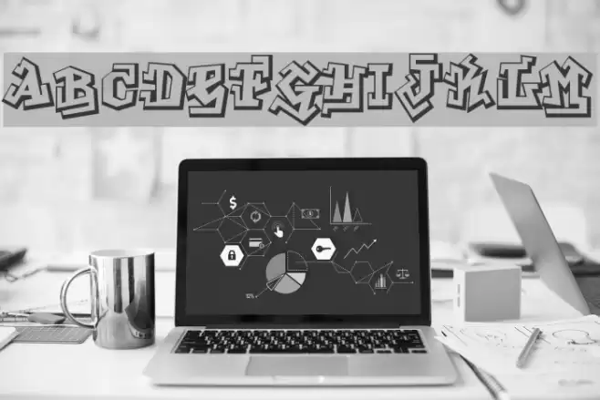 Graphitti Font examples