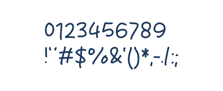 Graphy Note Other Characters