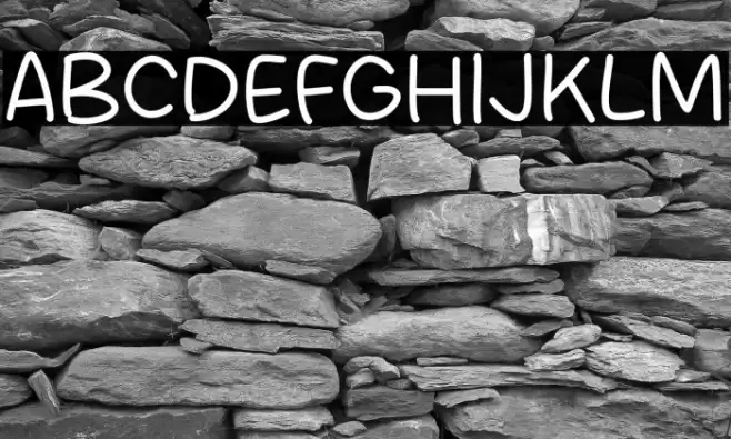 Graphy Note Font examples