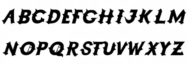 Grappa Schriftart Groß