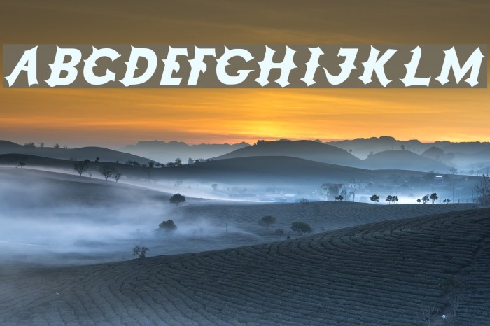Grappa Font examples