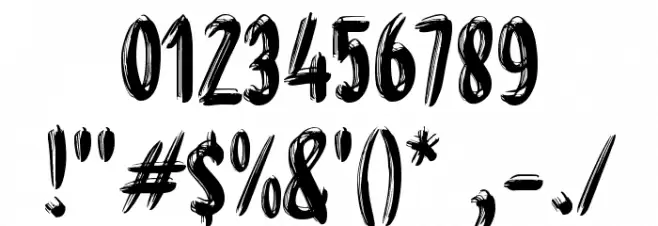 Grasak Font OTHER CHARS