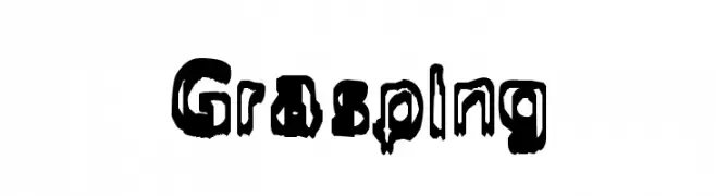 Grasping  تنزيل الخطوط