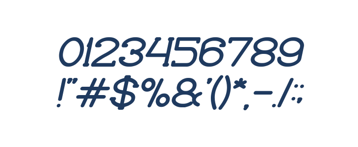 Grass Hopper Bold Italic Other Characters