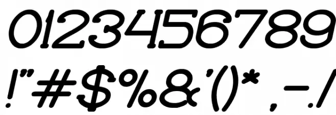 Grass Hopper Bold Italic Font OTHER CHARS