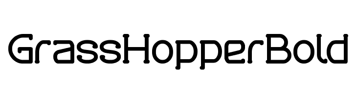 Grass Hopper Bold  baixar fontes gratis