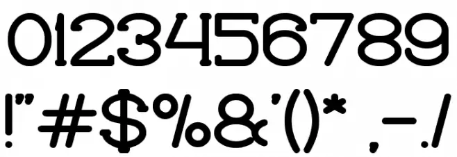 Grass Hopper Bold Font OTHER CHARS