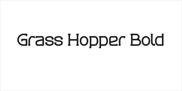 Grass Hopper Bold Logo
