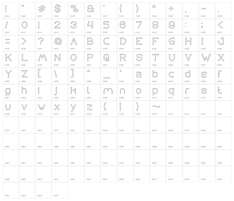 Grass Hopper-Hollow Character Map