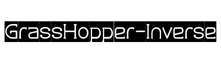 Grass Hopper-Inverse  Descarca Fonturi Gratis