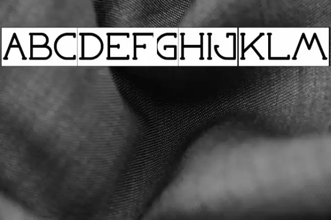 Grass Hopper-Inverse Font examples