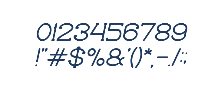 Grass Hopper Italic Other Characters