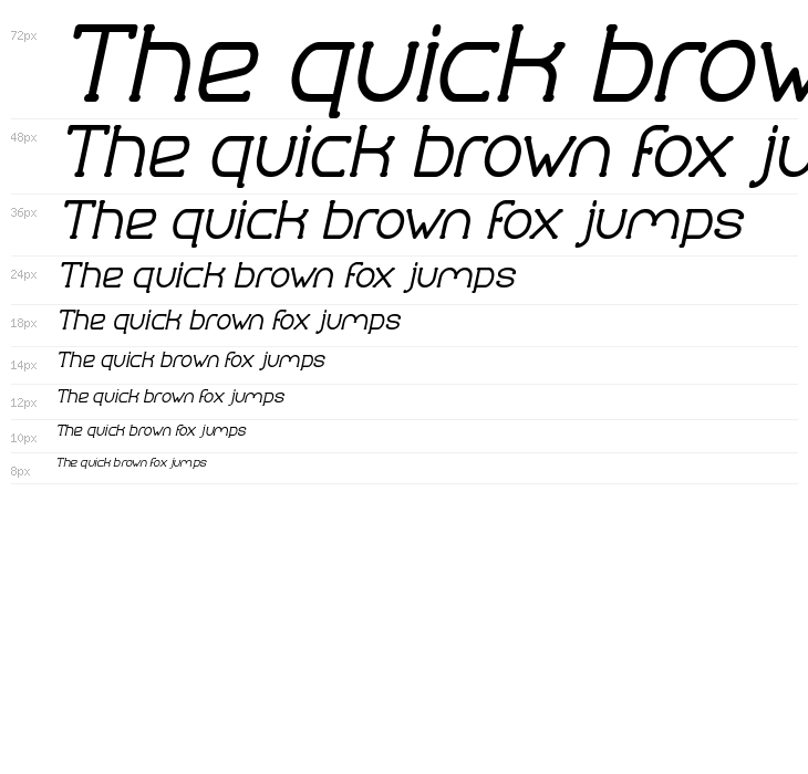 Grass Hopper Italic Waterfall