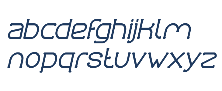 Grass Hopper Italic Lowercase