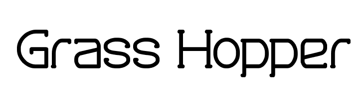 Grass Hopper Font