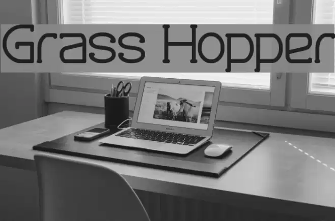 Grass Hopper Font examples