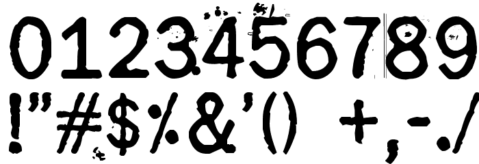 Grasshopper Z Font OTHER CHARS