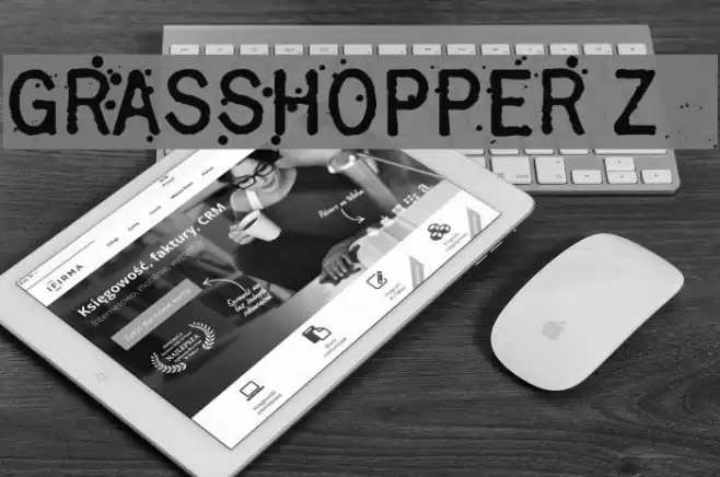 Grasshopper Z Font examples