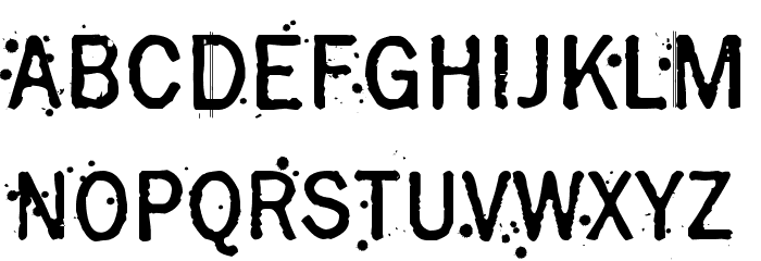 Grasshopper Z Font LOWERCASE