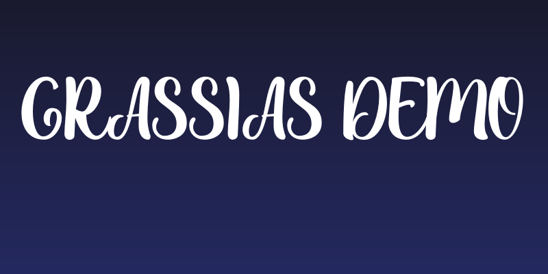 Grassias Demo Social Header