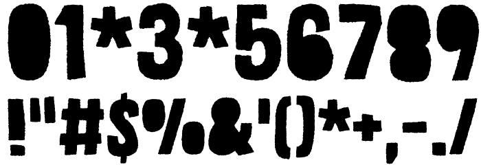 Grateful DEMO Regular Font OTHER CHARS