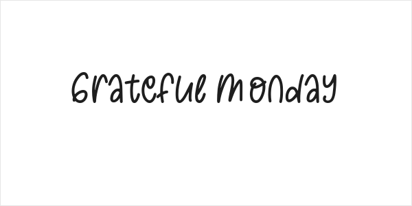 Grateful Monday Logo