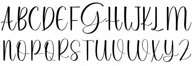 Grateful Шрифта ВЕРХНИЙ
