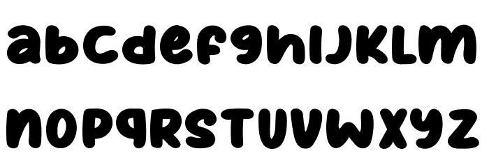 GratefulEveryday Font LOWERCASE
