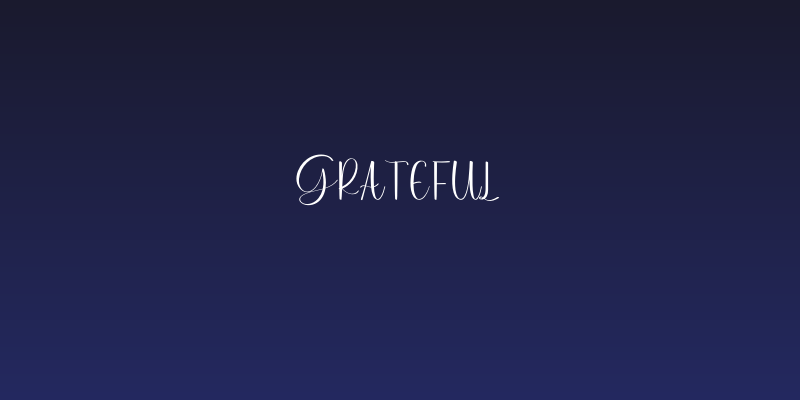 Grateful Social Header