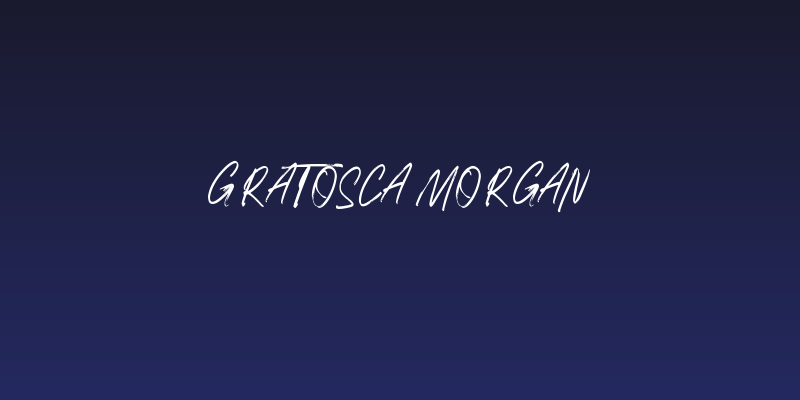 Gratosca Morgan Social Header