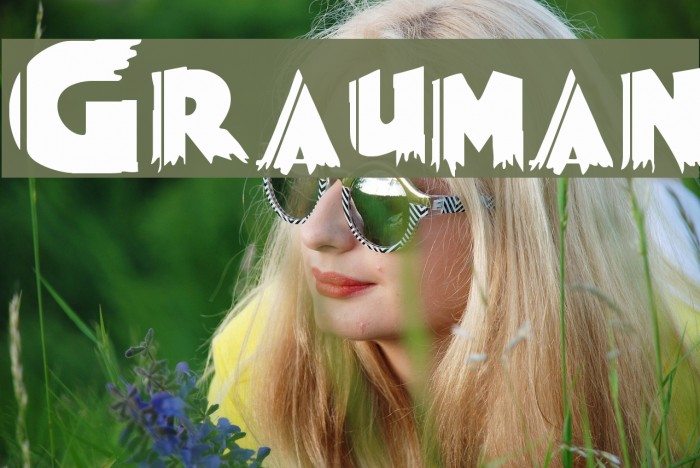 Grauman Font examples