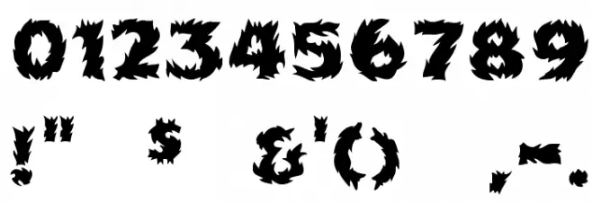 Grave 1 Polices AUTRES CHARS