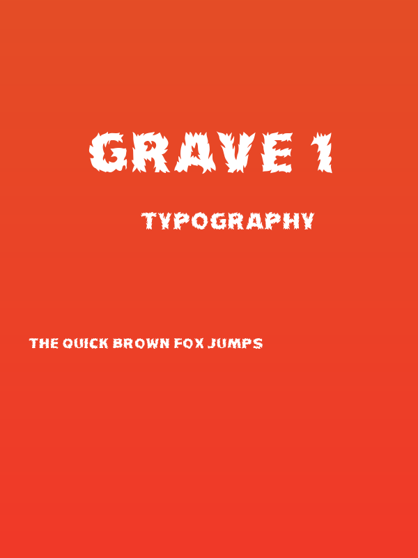 Grave 1 Poster