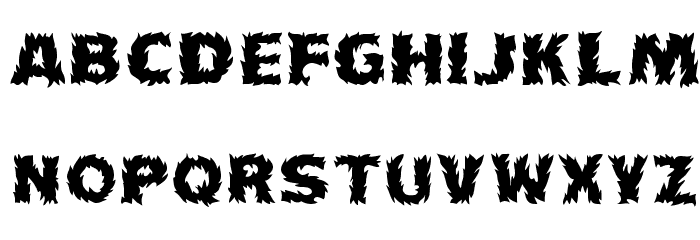Grave 1 Font LOWERCASE