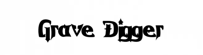 Grave Digger  font caratteri gratis