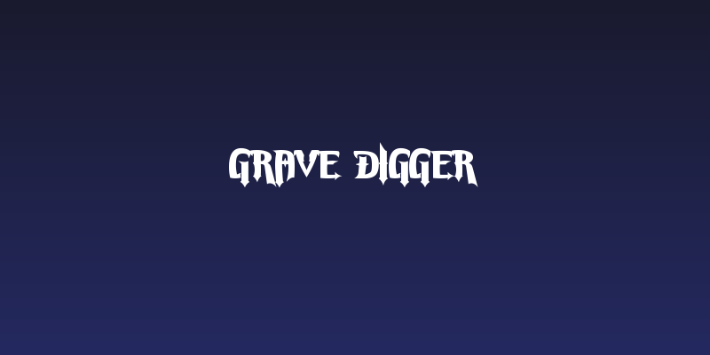 Grave Digger Social Header