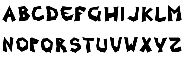 Grave Dirt Font LOWERCASE