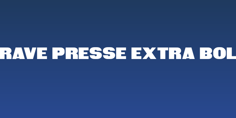 Grave Presse Extra Bold Social Header