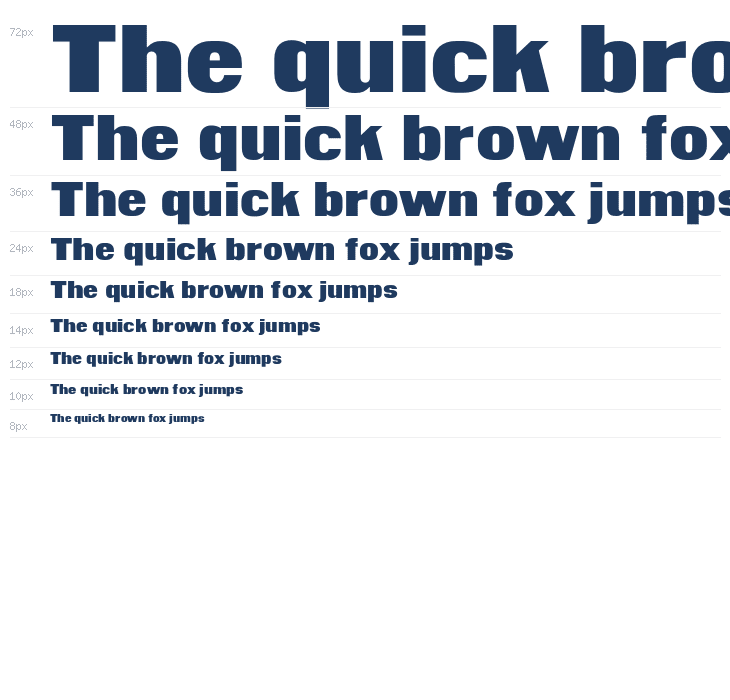 Grave Presse Extra Bold Waterfall