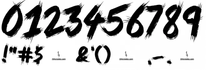 Grave Snatchers Font OTHER CHARS