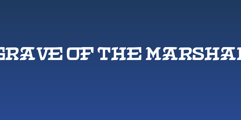 Grave of the Marshal Social Header