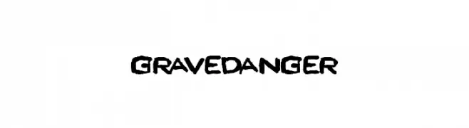 GraveDanger  les polices de caractères gratuit tlcharger