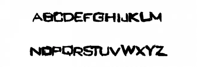GraveDanger Шрифта ВЕРХНИЙ