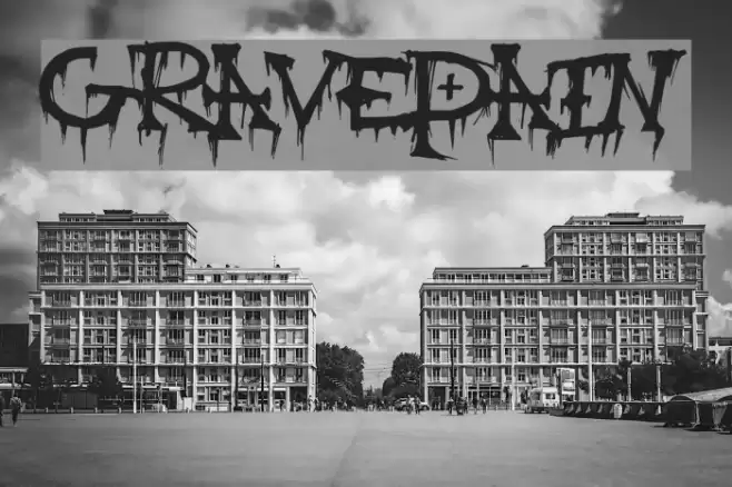 GravePain Fonte examples