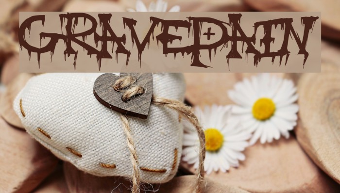 GravePain Fonte examples