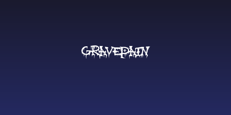GravePain Social Header