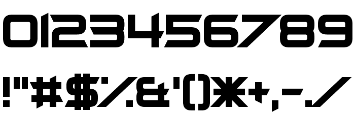 Gravedigger Font OTHER CHARS