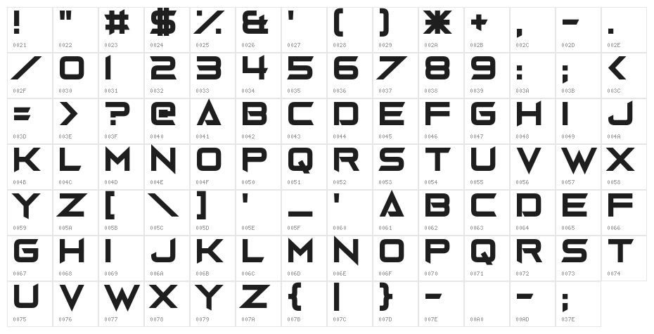 Gravedigger Character Map