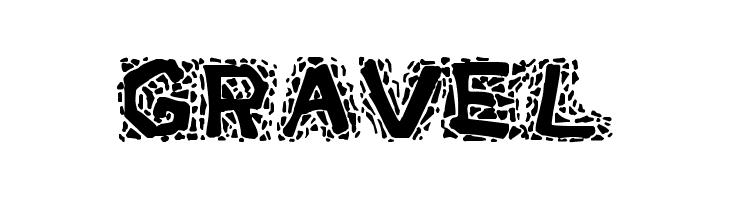 Gravel  Frei Schriftart Herunterladen